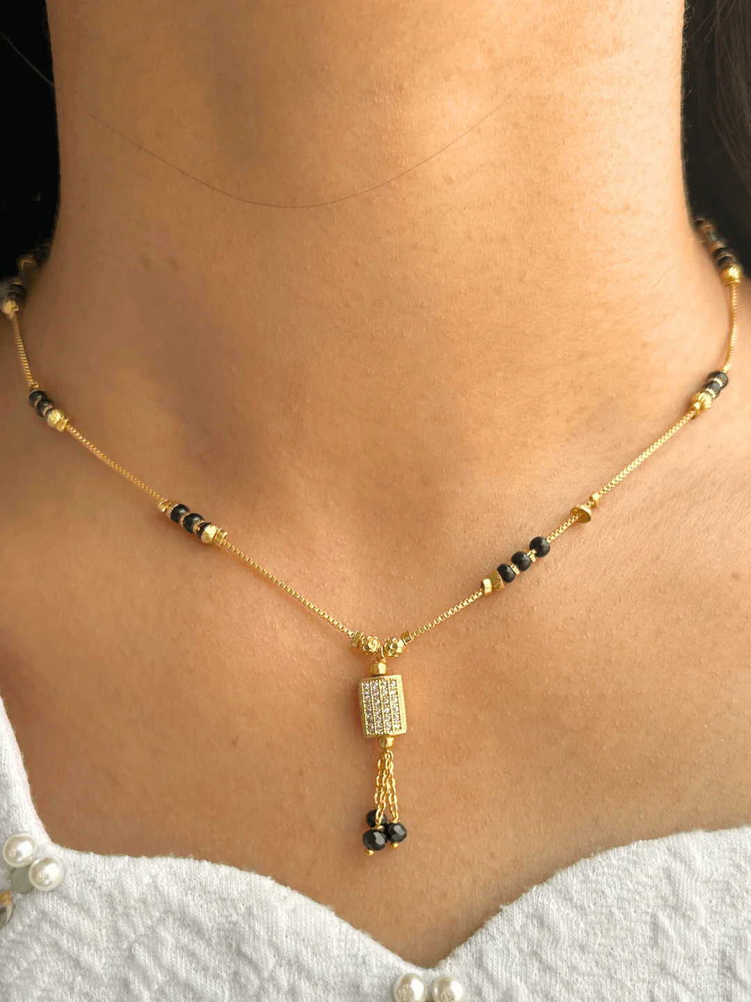 Preeti Mangalsutra|Gold Plated - Image 2